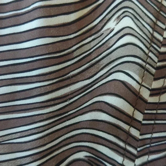 Tory Burch Silk Zebra Print Dress - Picture 8 of 9